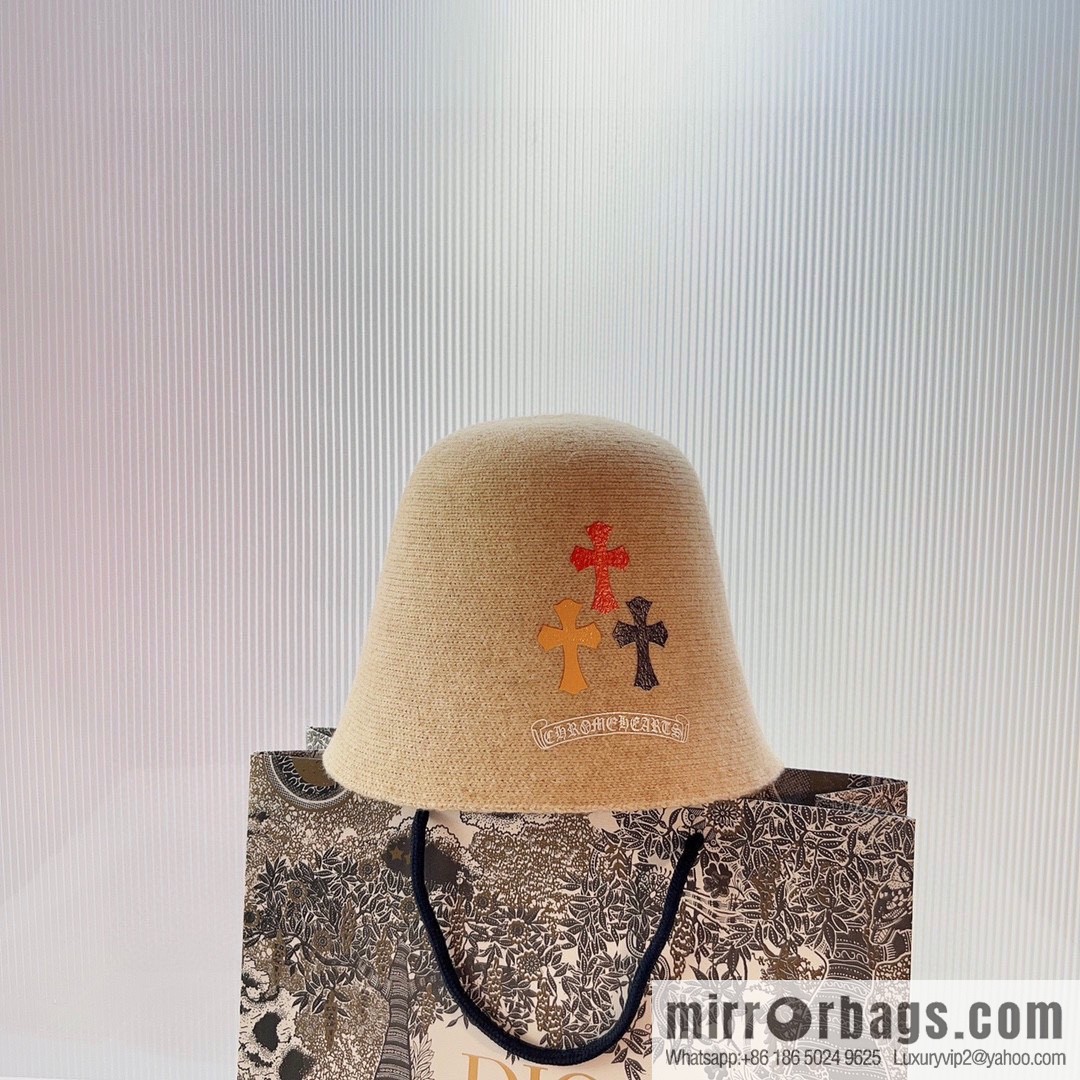 Croxin 2022 autumn and winter new knitted bucket hat