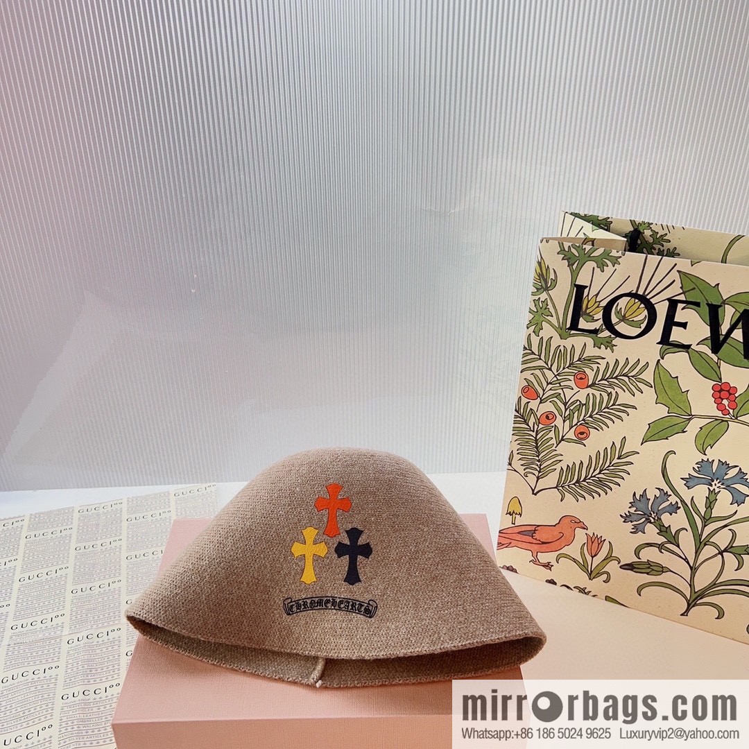 Croxin 2022 autumn and winter new knitted bucket hat