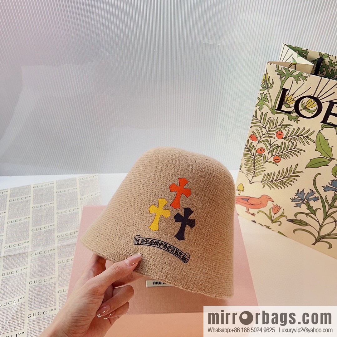 Croxin 2022 autumn and winter new knitted bucket hat