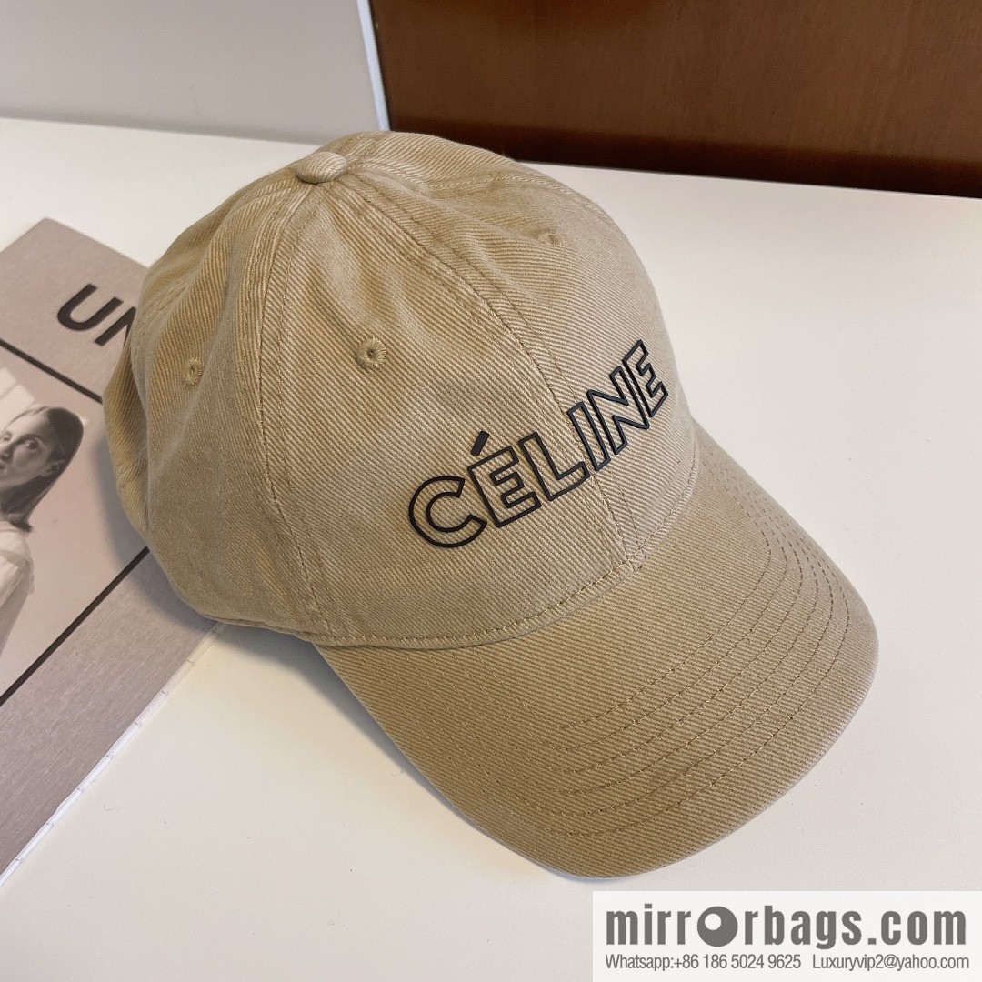 CELINE autumn and winter new baseball cap