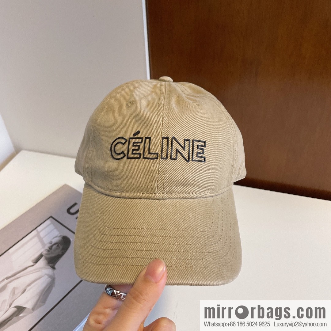 CELINE autumn and winter new baseball cap