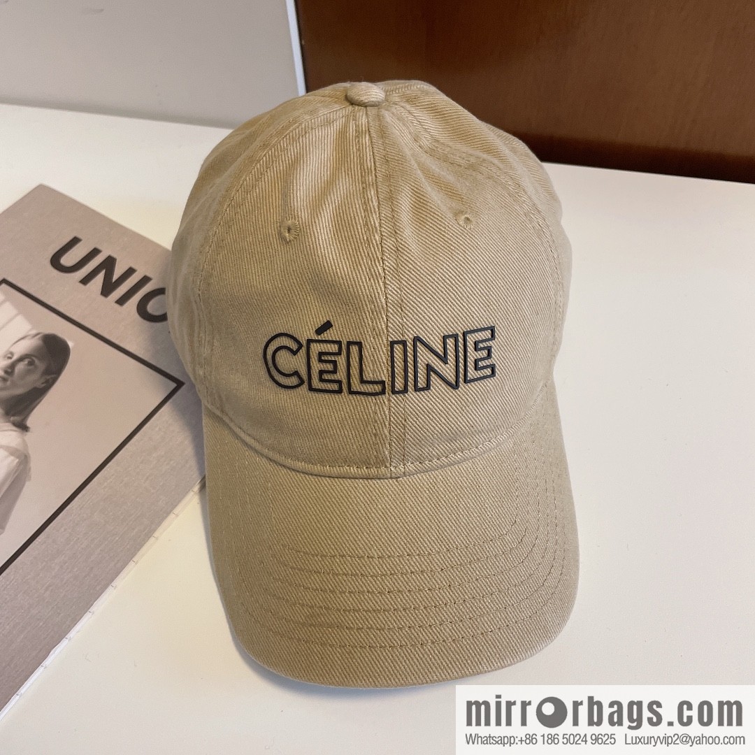 CELINE autumn and winter new baseball cap