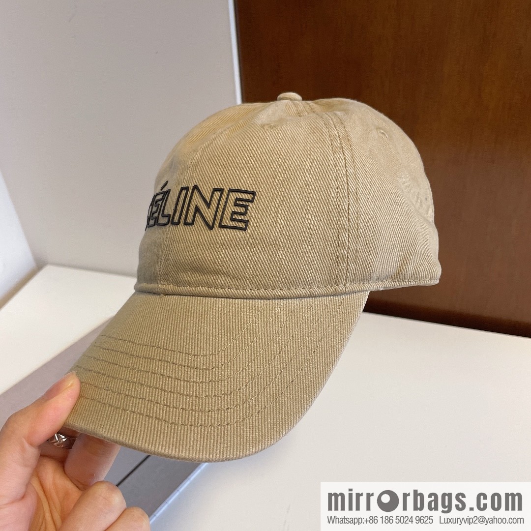 CELINE autumn and winter new baseball cap