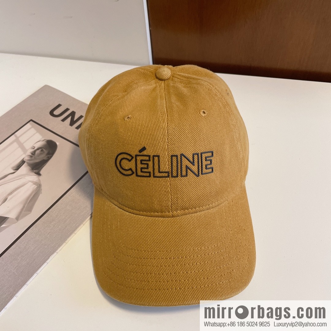 CELINE autumn and winter new baseball cap