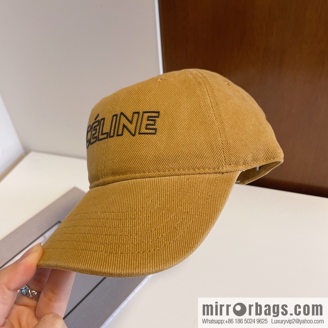 CELINE autumn and winter new baseball cap