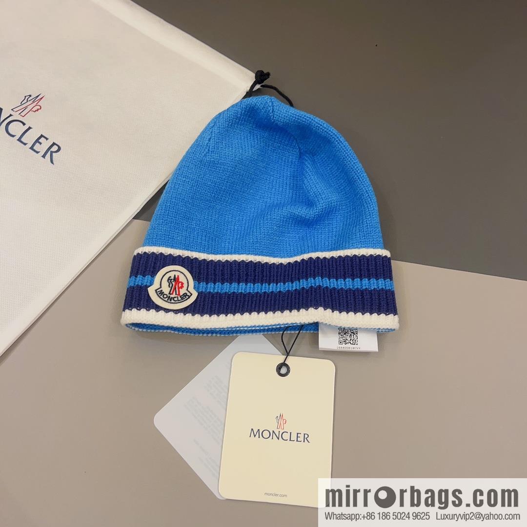 Moncler European and American winter new wool knitted hat