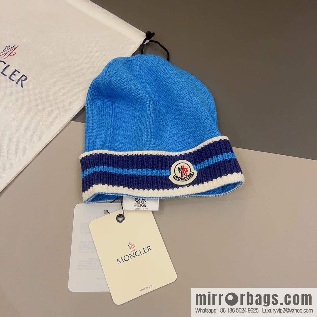 Moncler European and American winter new wool knitted hat