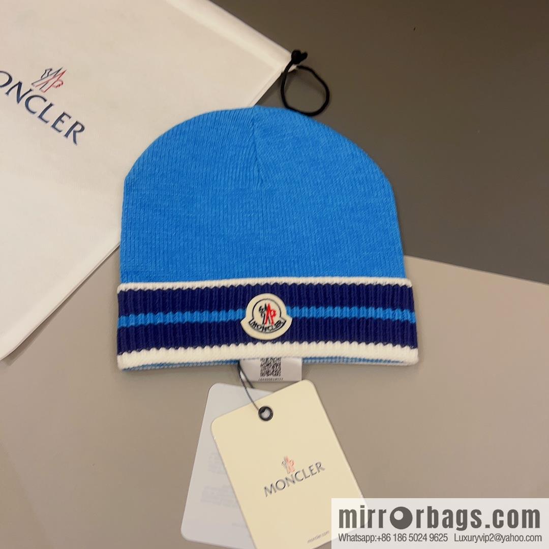 Moncler European and American winter new wool knitted hat