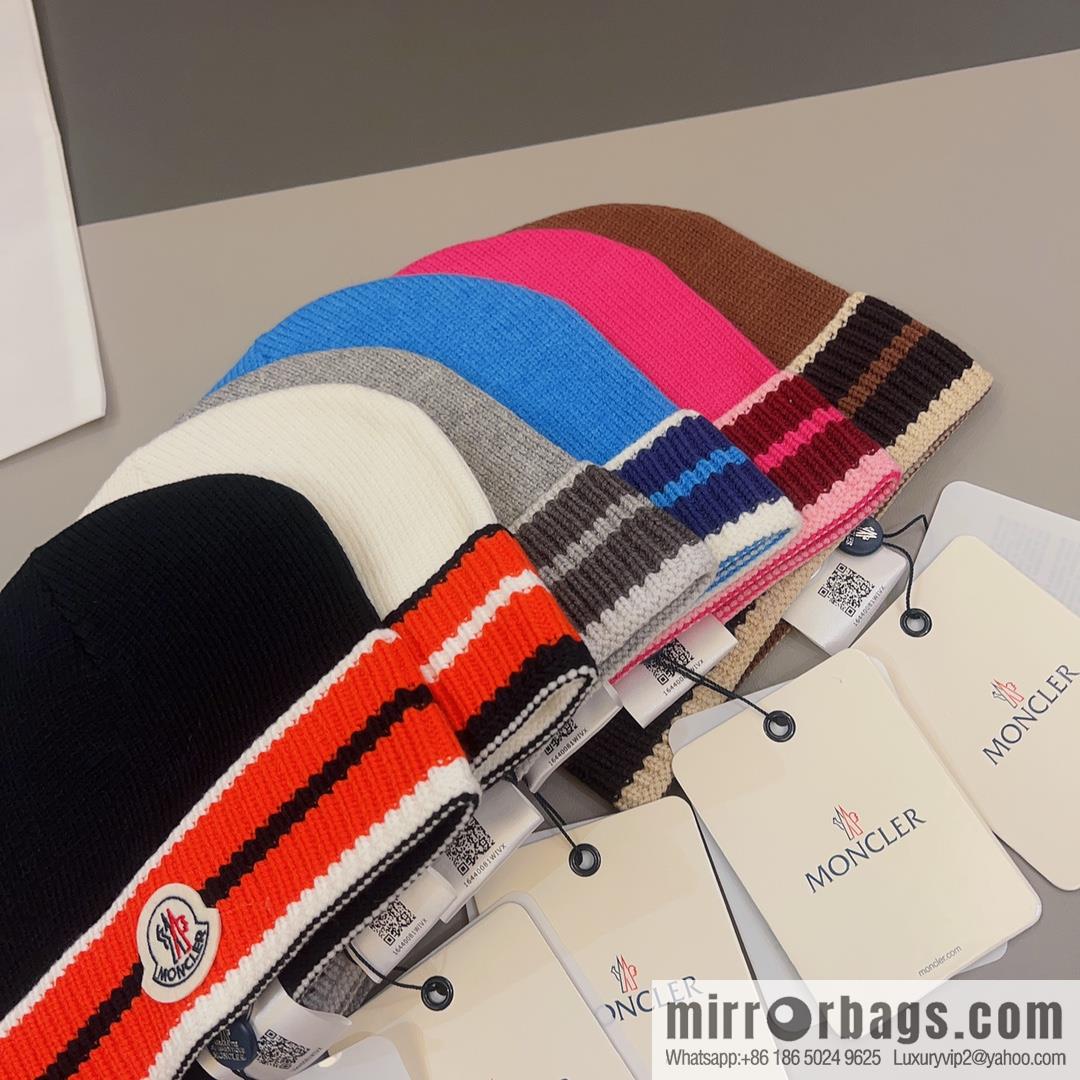 Moncler European and American winter new wool knitted hat