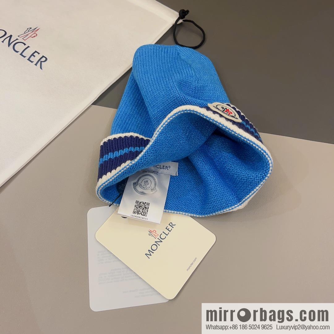 Moncler European and American winter new wool knitted hat