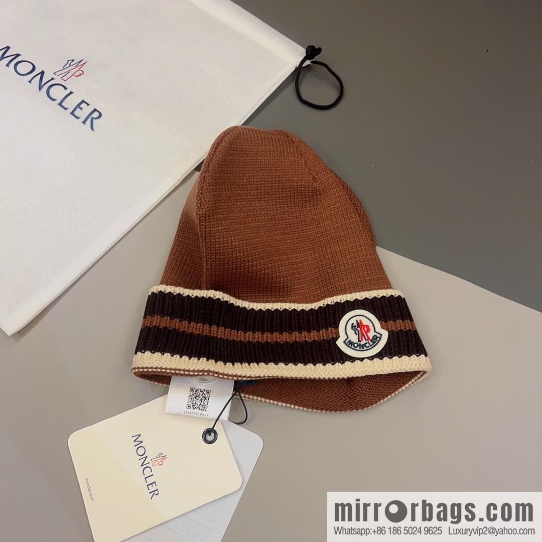 Moncler European and American winter new wool knitted hat
