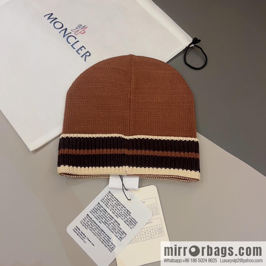 Moncler European and American winter new wool knitted hat
