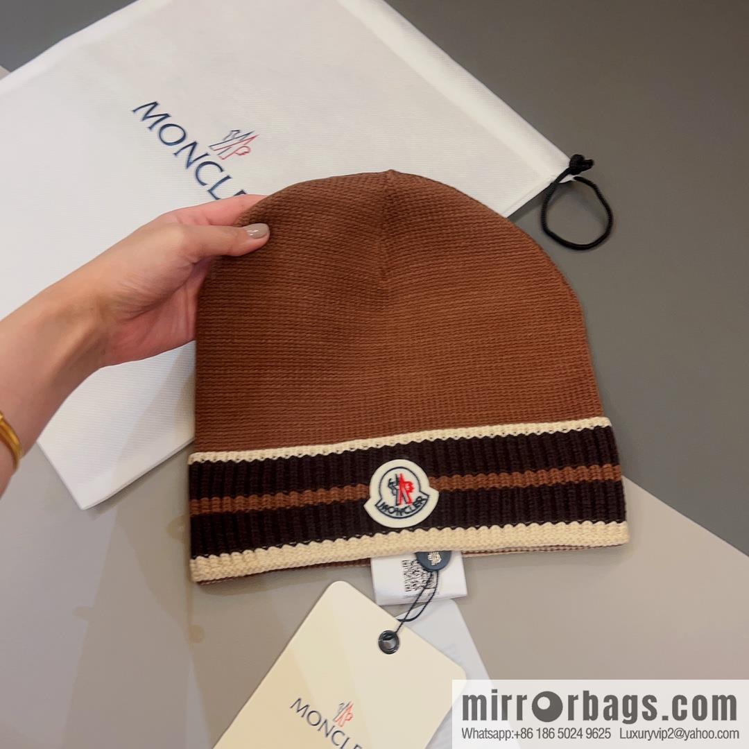Moncler European and American winter new wool knitted hat