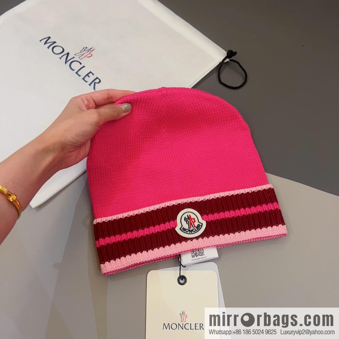 Moncler European and American winter new wool knitted hat