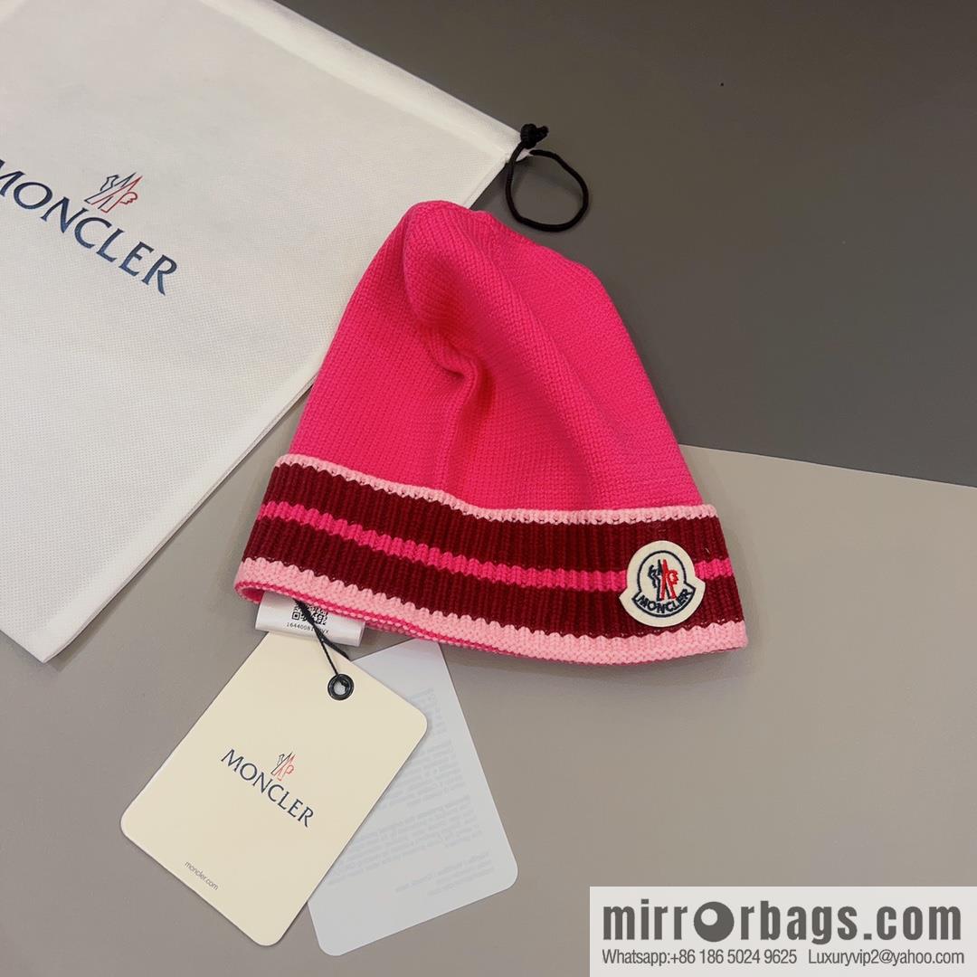 Moncler European and American winter new wool knitted hat