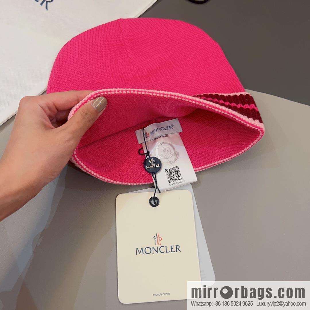 Moncler European and American winter new wool knitted hat