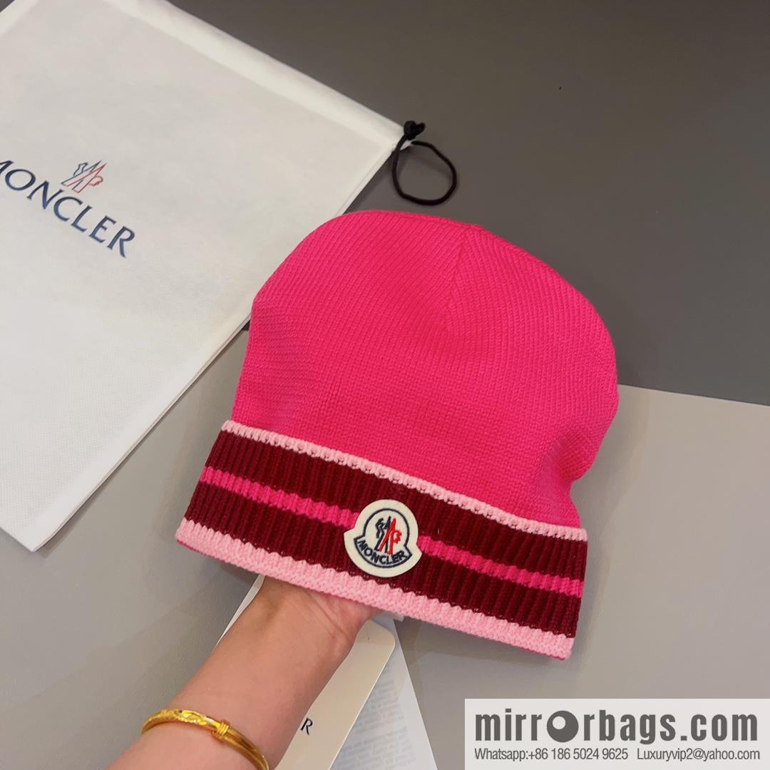 Moncler European and American winter new wool knitted hat