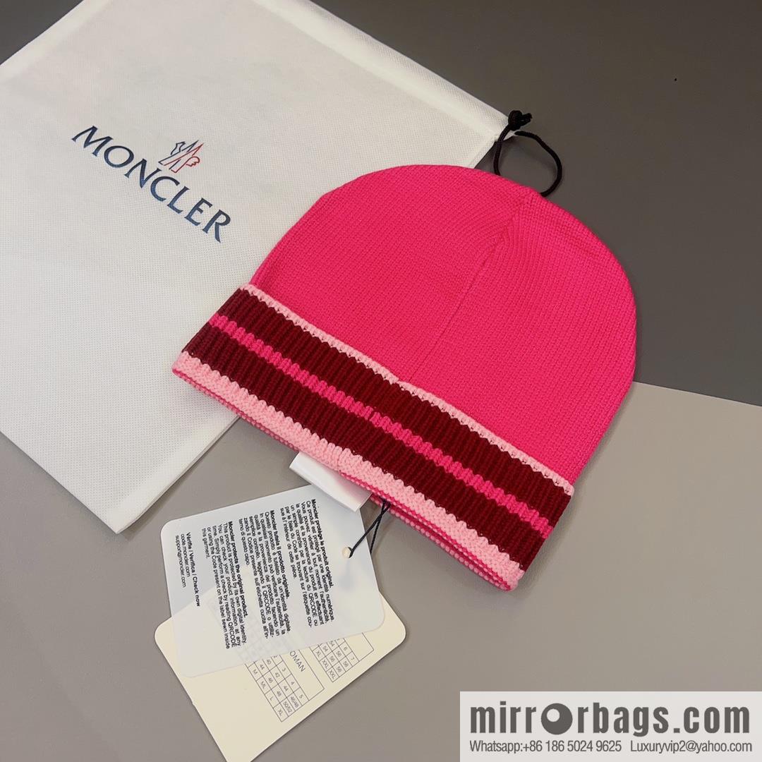 Moncler European and American winter new wool knitted hat