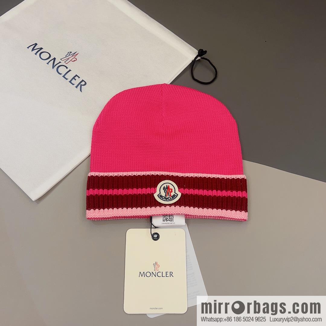 Moncler European and American winter new wool knitted hat