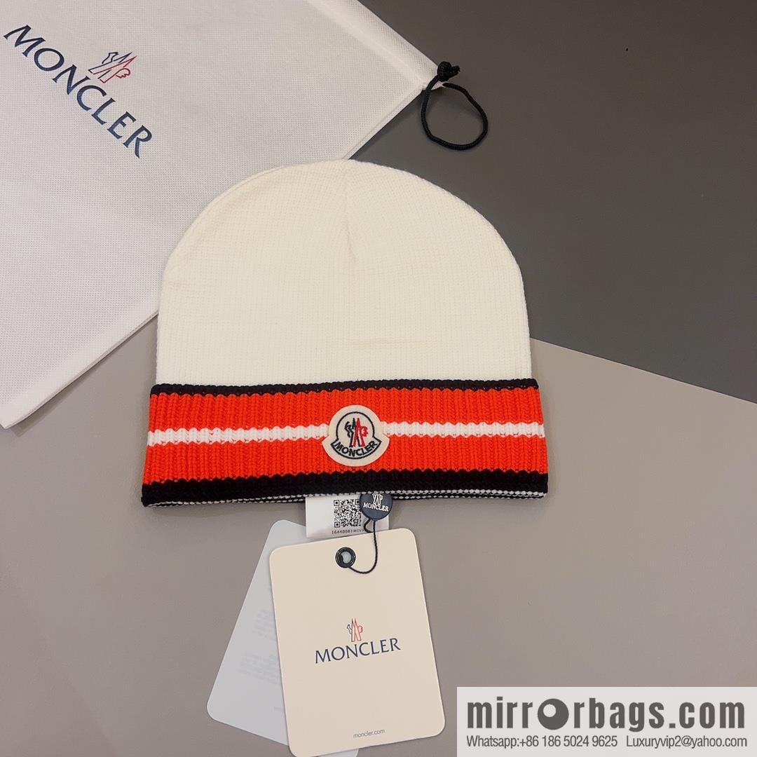 Moncler European and American winter new wool knitted hat