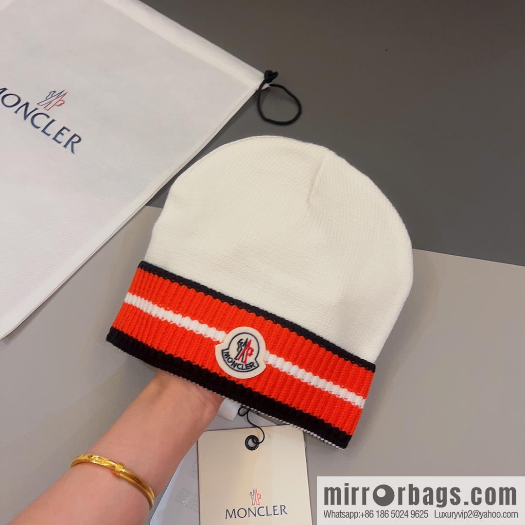 Moncler European and American winter new wool knitted hat