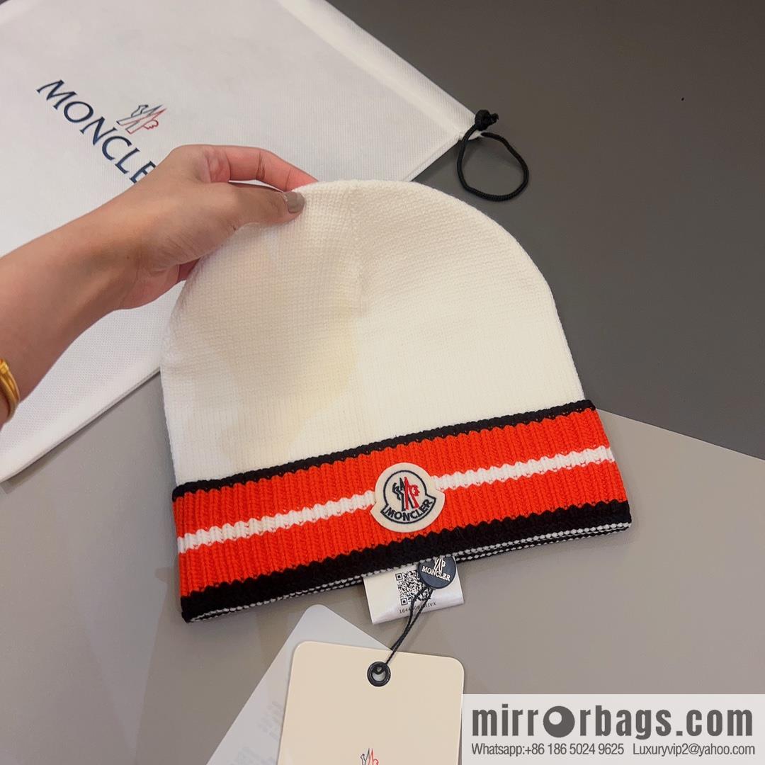 Moncler European and American winter new wool knitted hat
