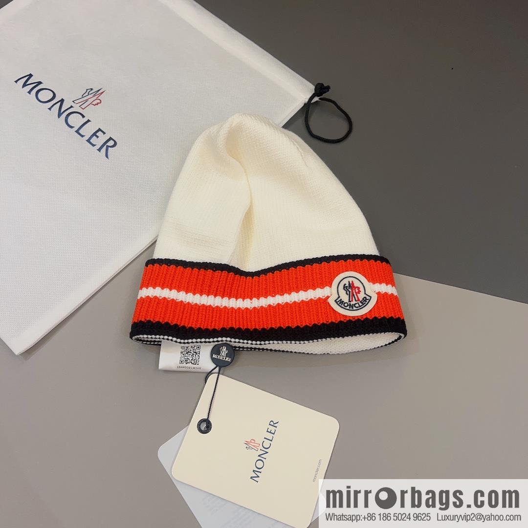 Moncler European and American winter new wool knitted hat