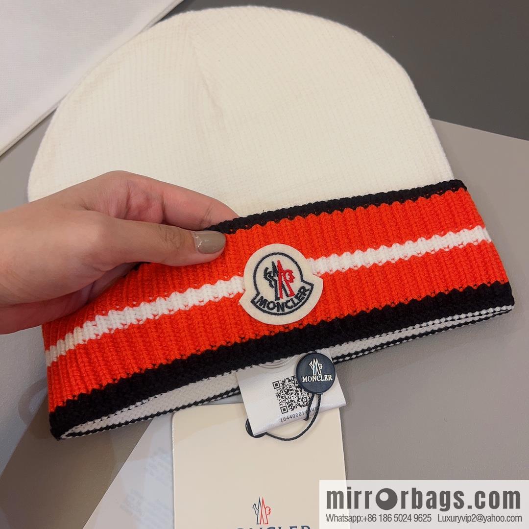 Moncler European and American winter new wool knitted hat