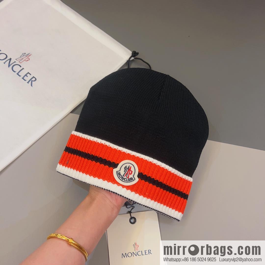 Moncler European and American winter new wool knitted hat
