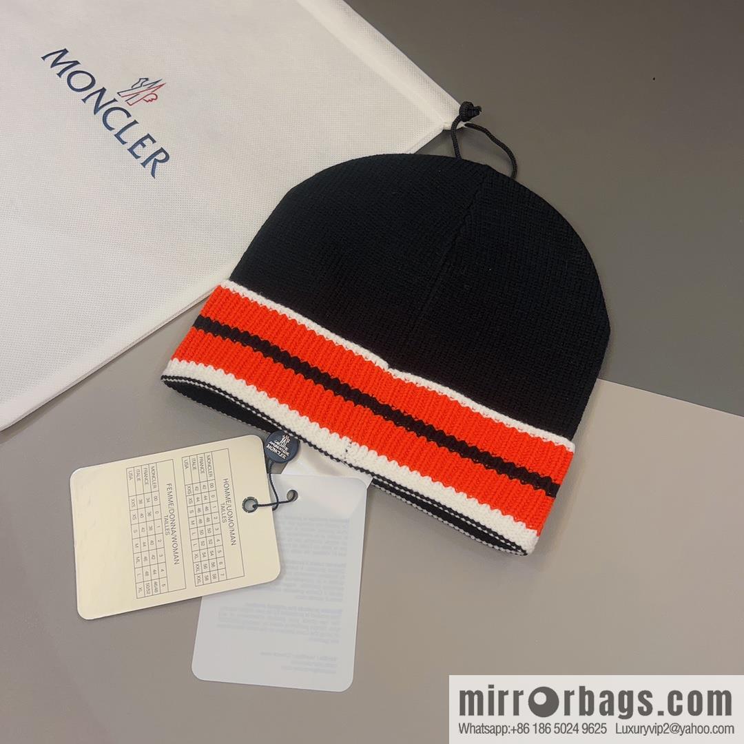 Moncler European and American winter new wool knitted hat
