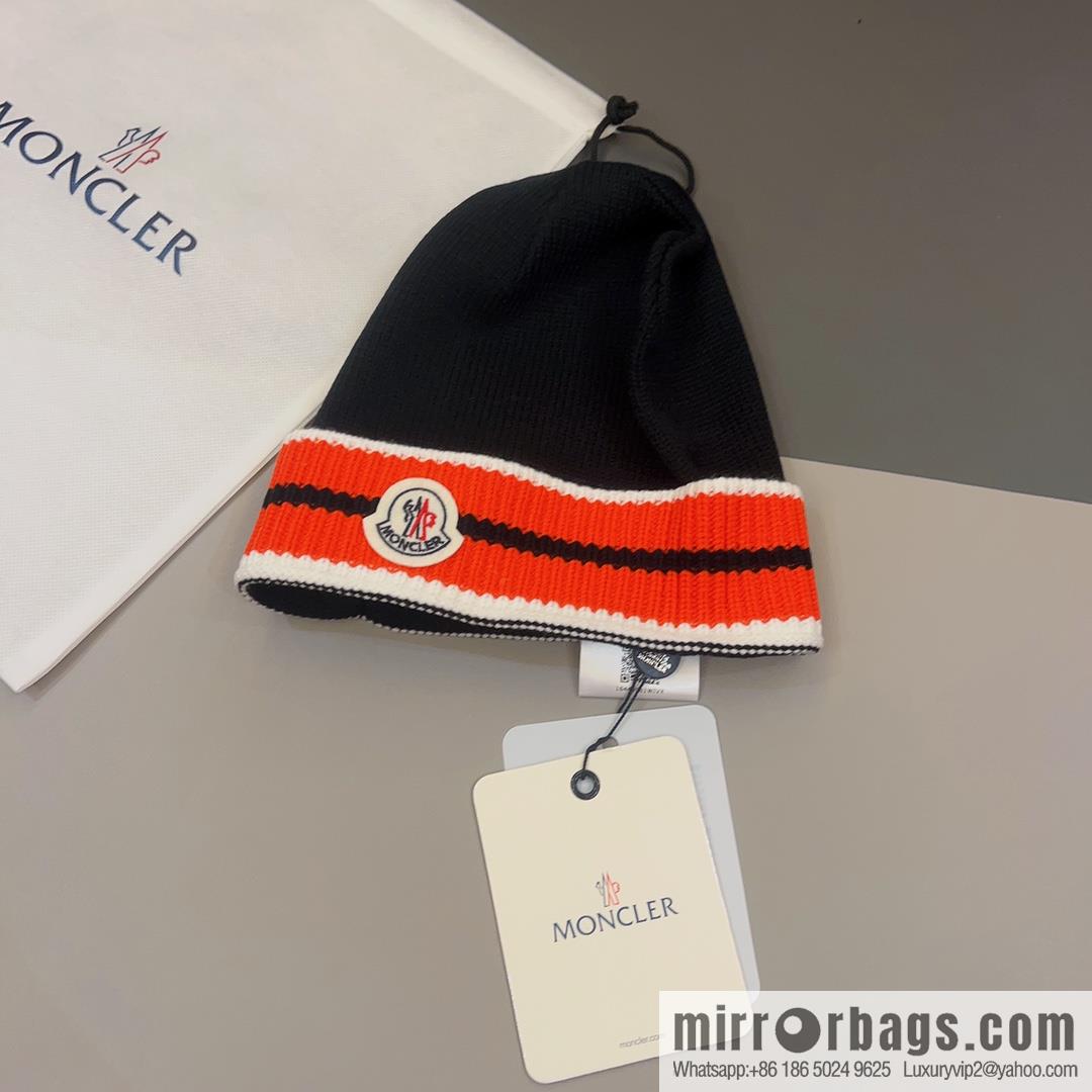 Moncler European and American winter new wool knitted hat
