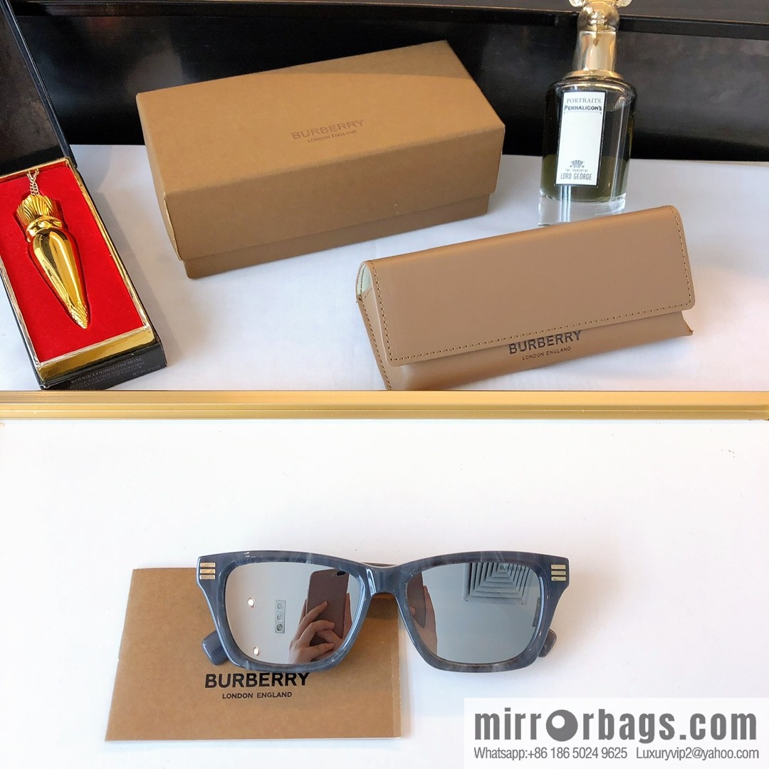 Burberry three-dimensional small frame unisex sunglasses
