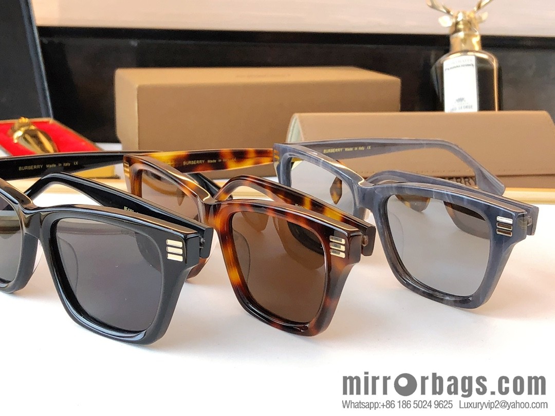 Burberry three-dimensional small frame unisex sunglasses