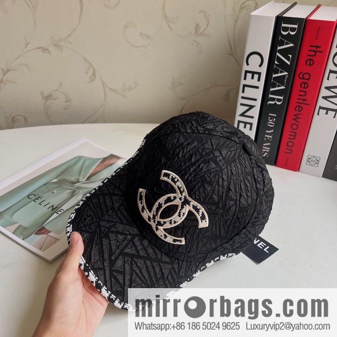 CHANEL Chanel 2022 spring and summer new baseball cap