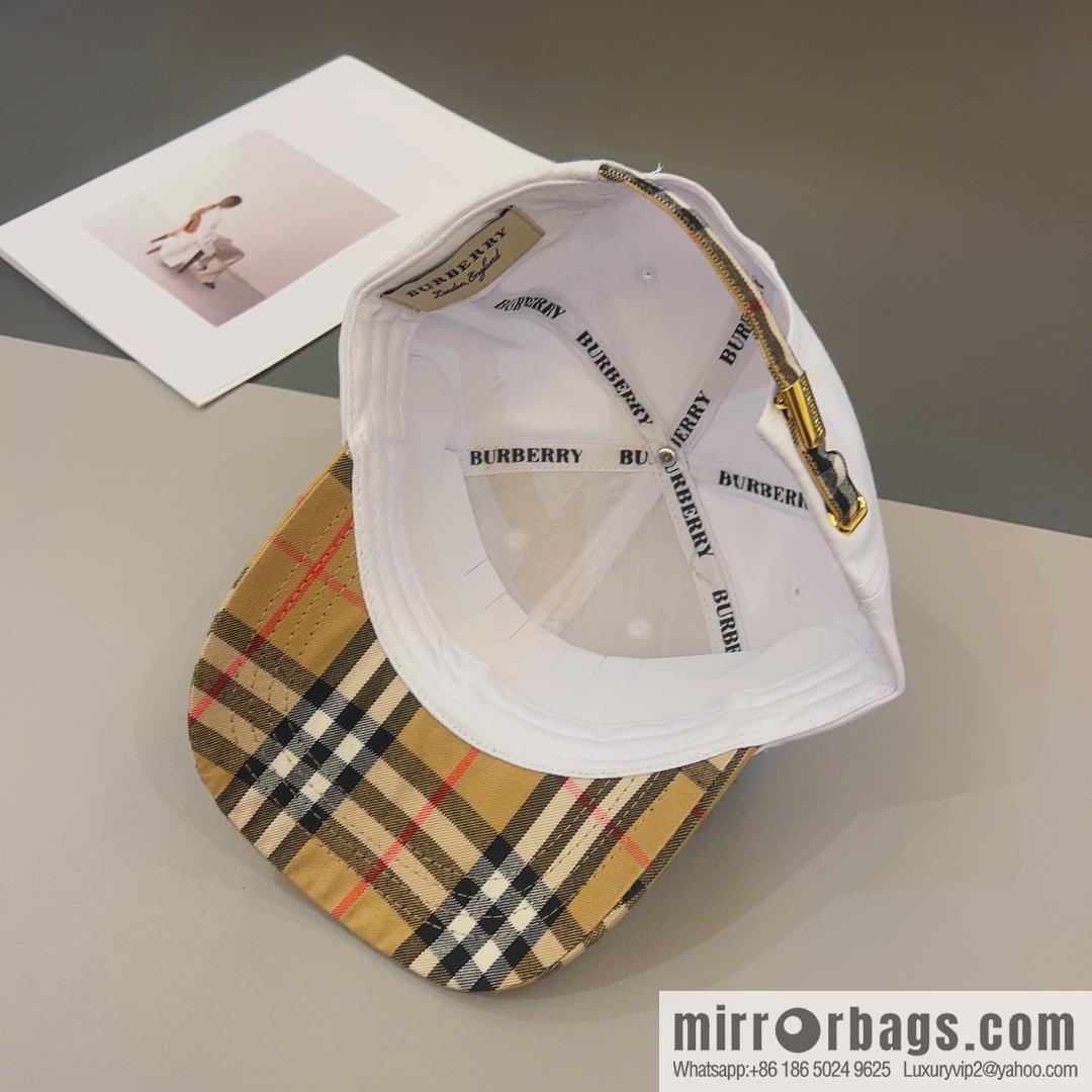 Burberry Classic Plaid Unisex Baseball Cap
