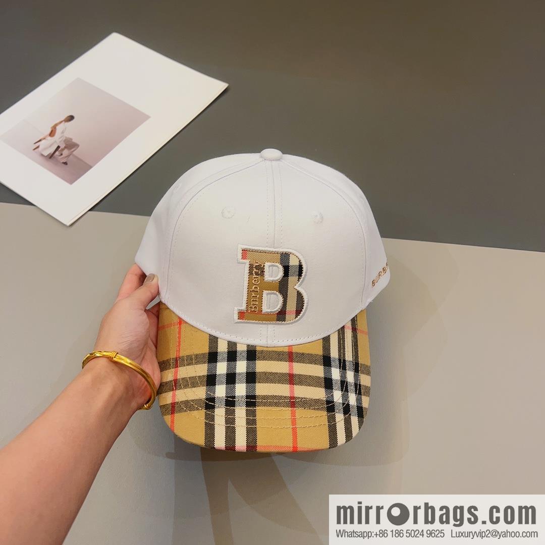 Burberry Classic Plaid Unisex Baseball Cap