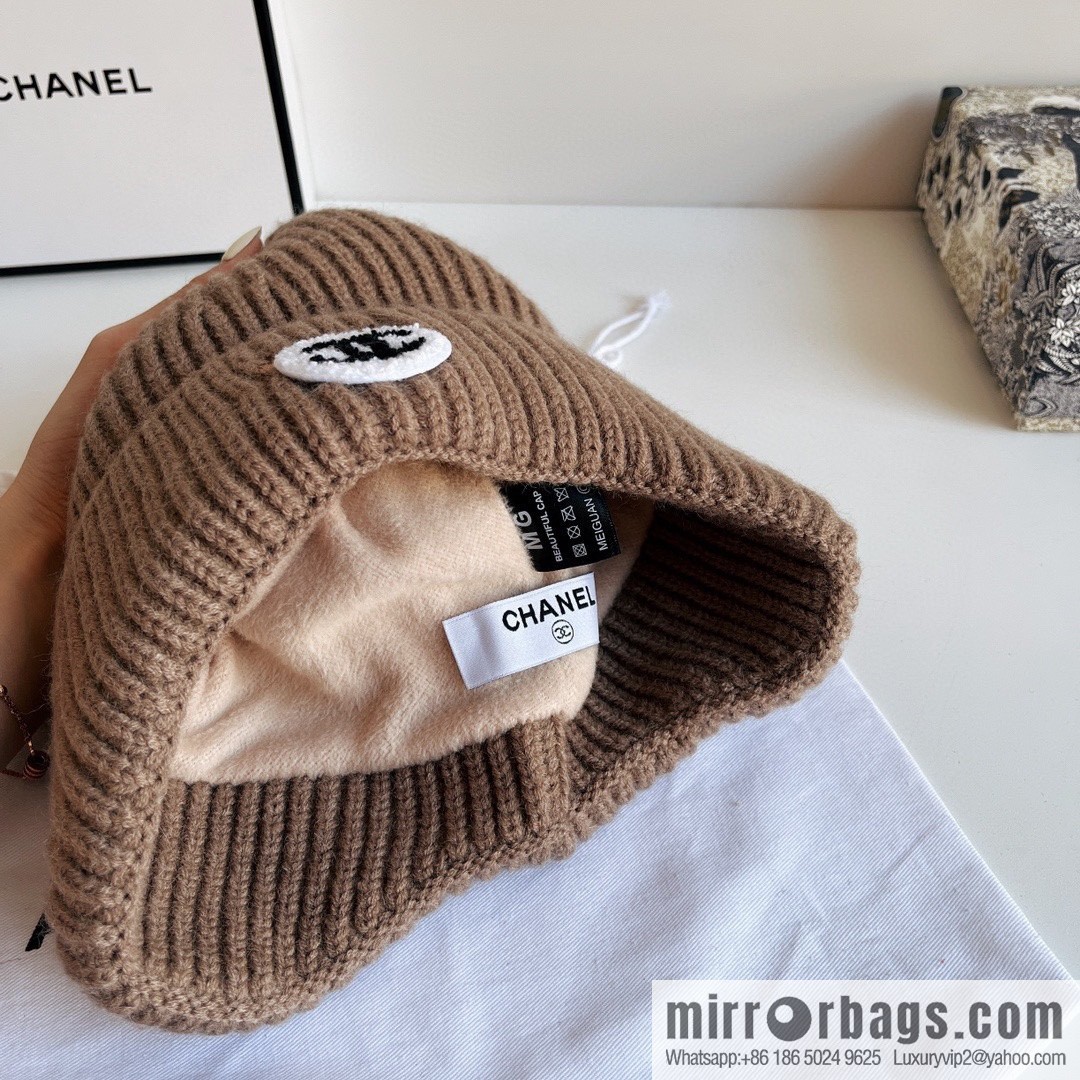 Chanel 2022 autumn and winter new Christmas series plush wool hat