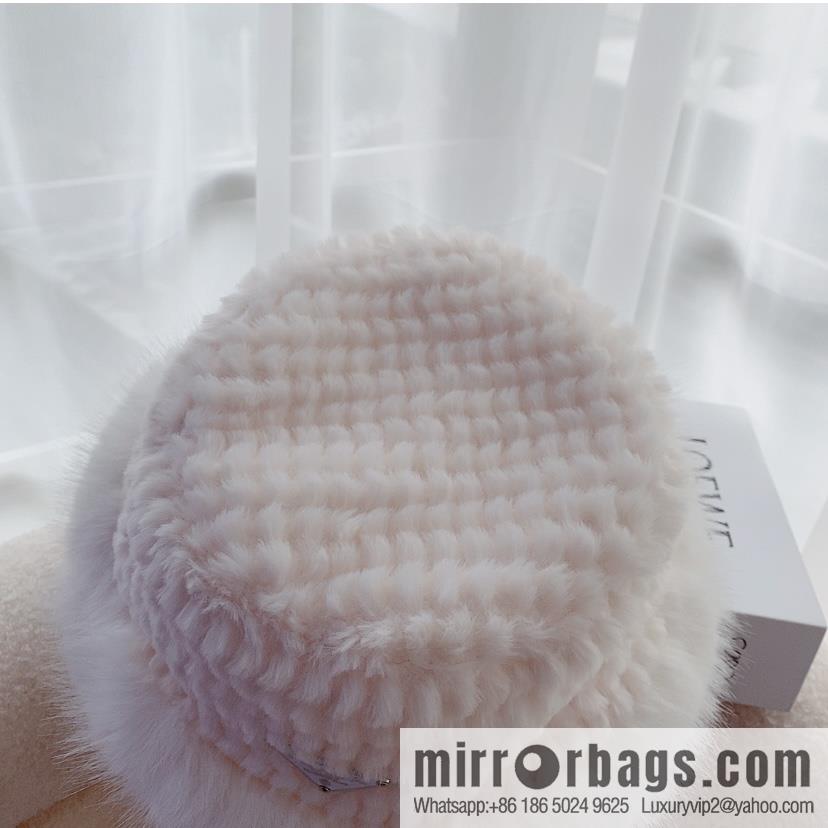 PRADA autumn and winter warm bucket hat