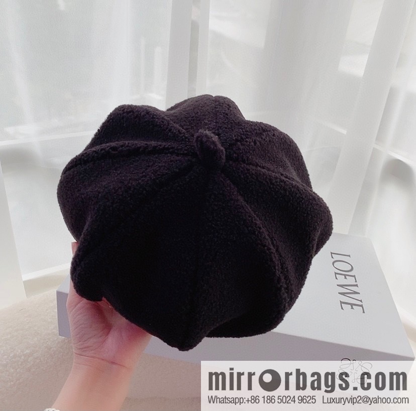 LOEWE Lamb wool octagonal hat