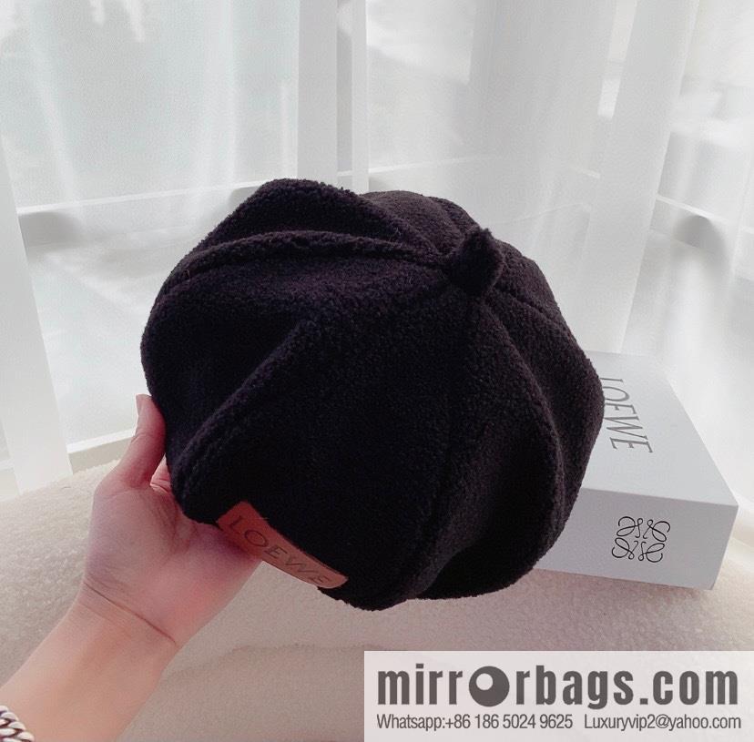 LOEWE Lamb wool octagonal hat