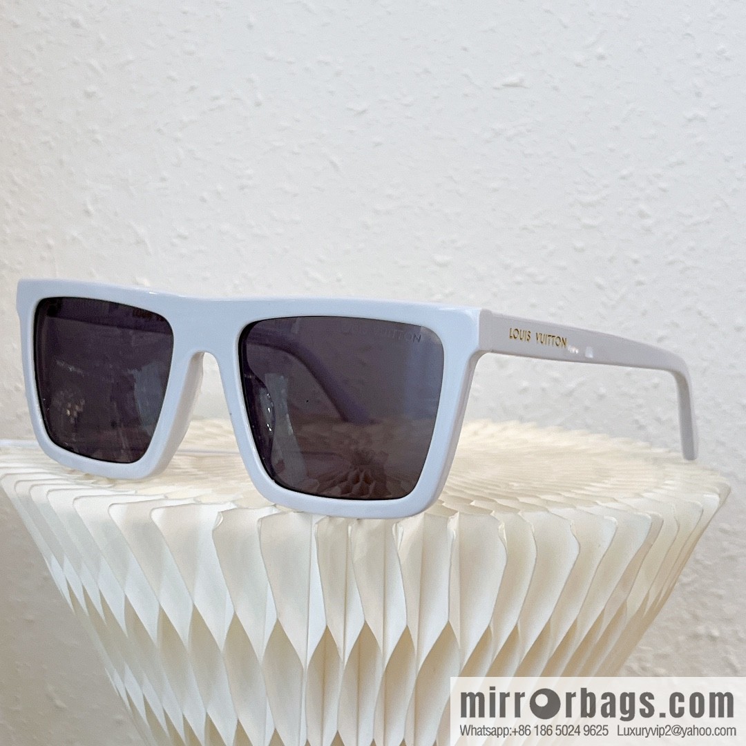 LV Louis Vuitton Square Unisex Sunglasses