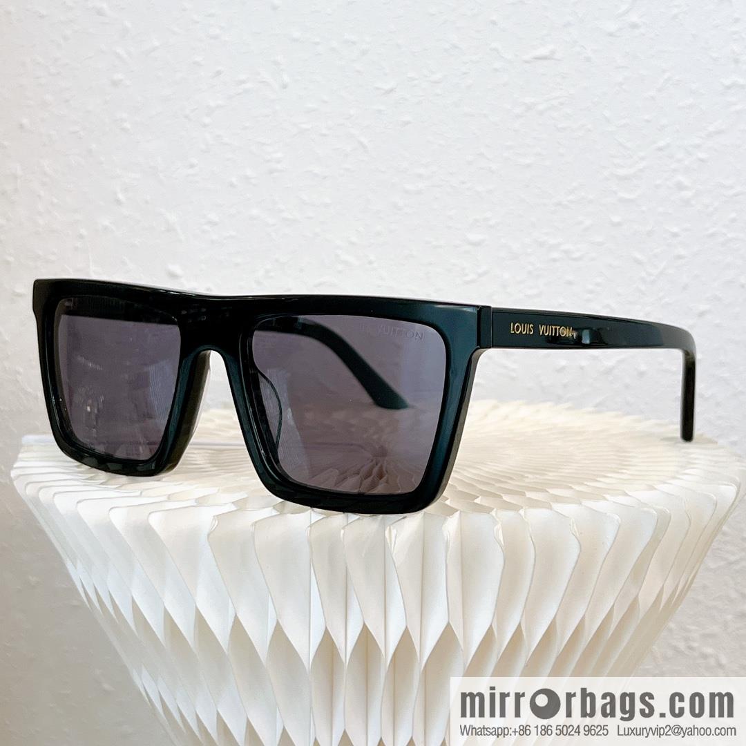 LV Louis Vuitton Square Unisex Sunglasses