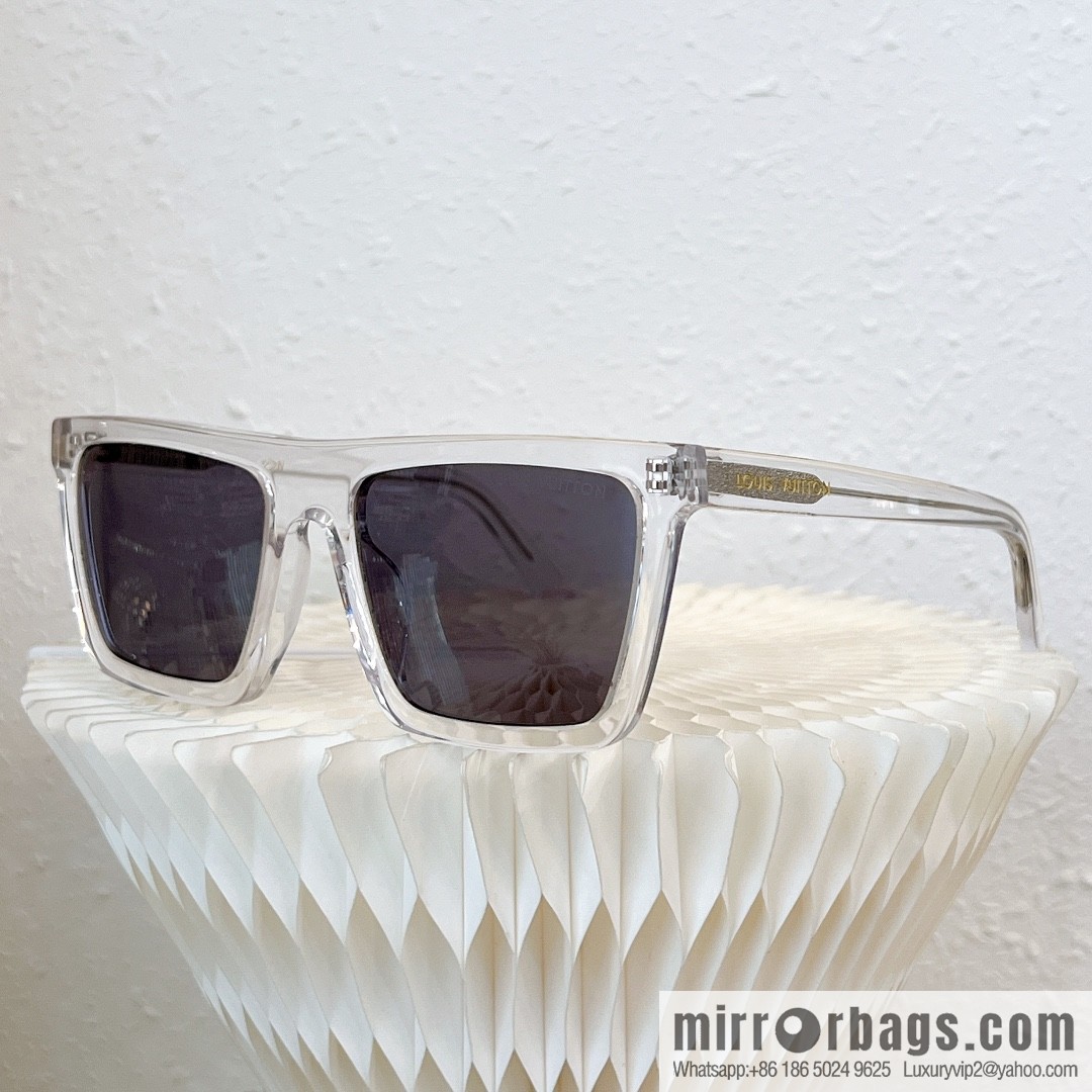 LV Louis Vuitton Square Unisex Sunglasses