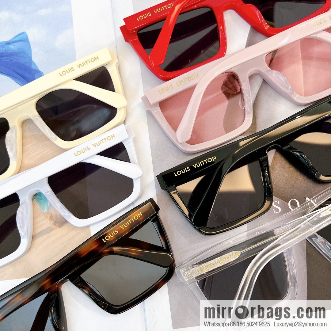 LV Louis Vuitton Square Unisex Sunglasses