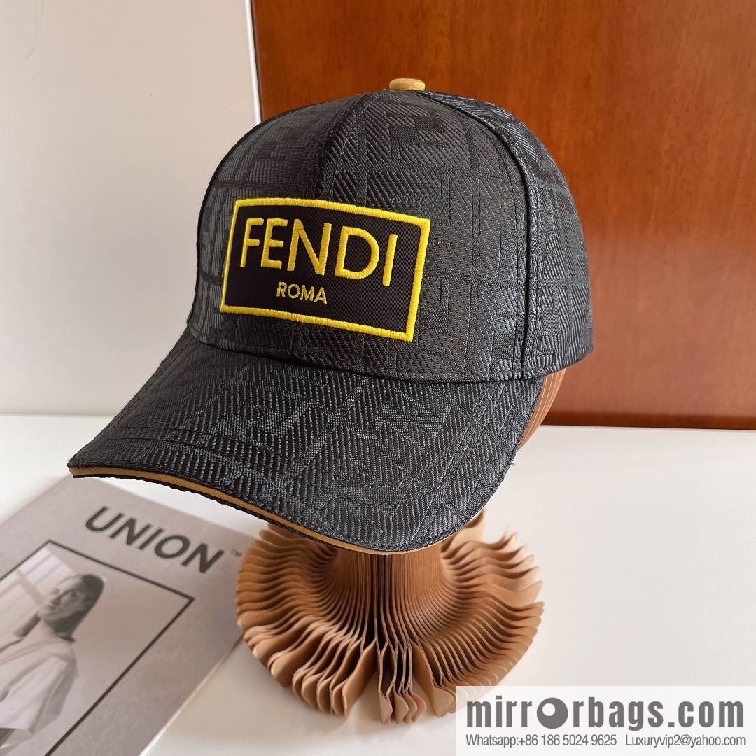 FENDI Fendi 2023 counter new simple baseball cap