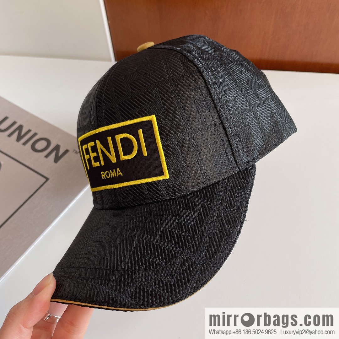 FENDI Fendi 2023 counter new simple baseball cap