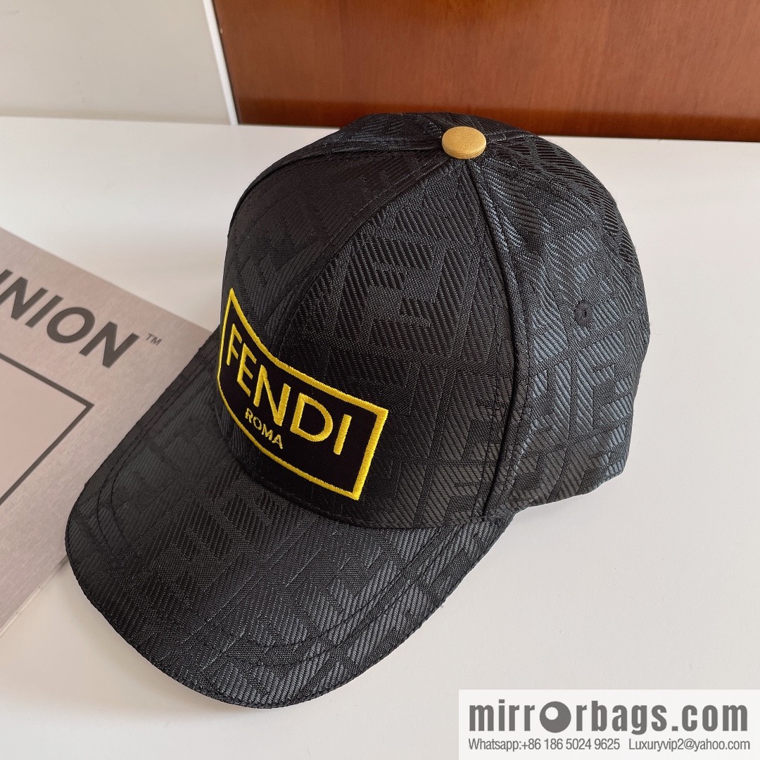 FENDI Fendi 2023 counter new simple baseball cap