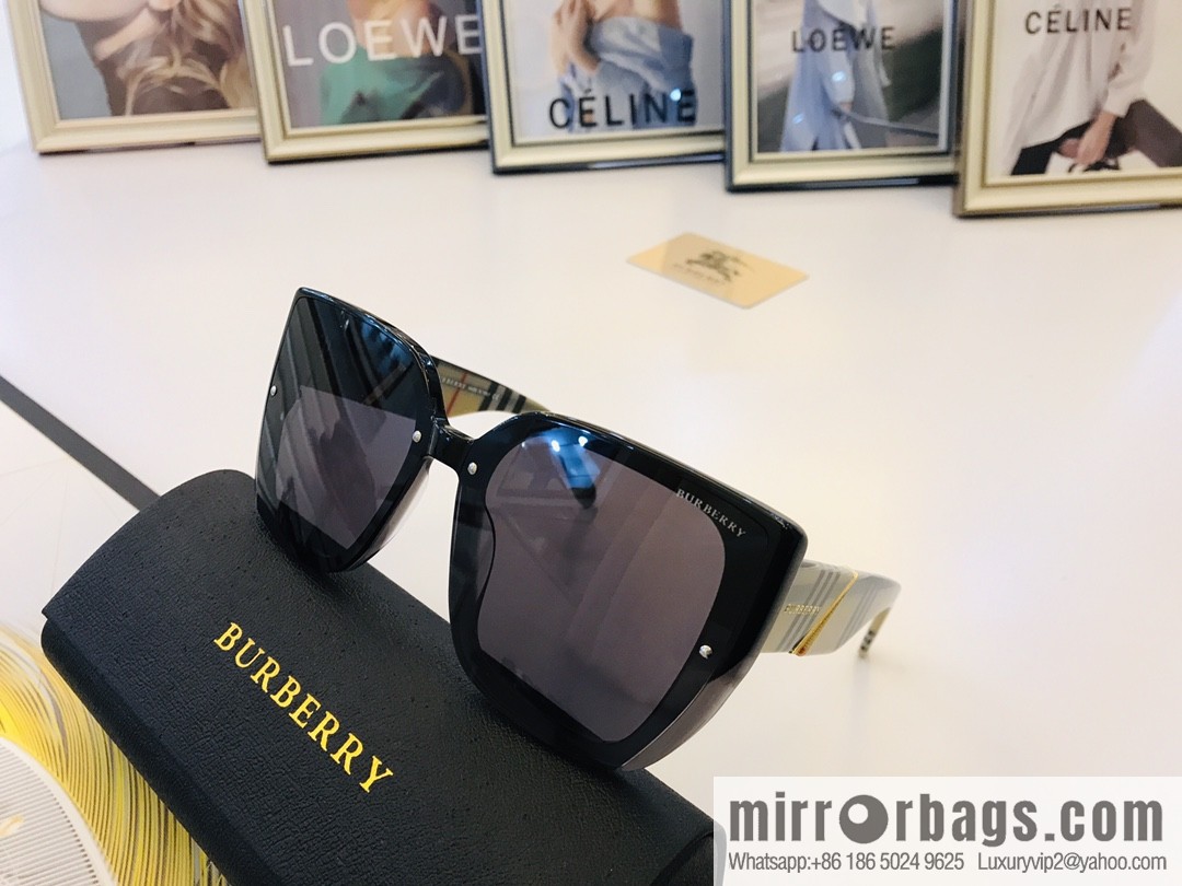 Burberry burberry 2023 new large square sunglasses