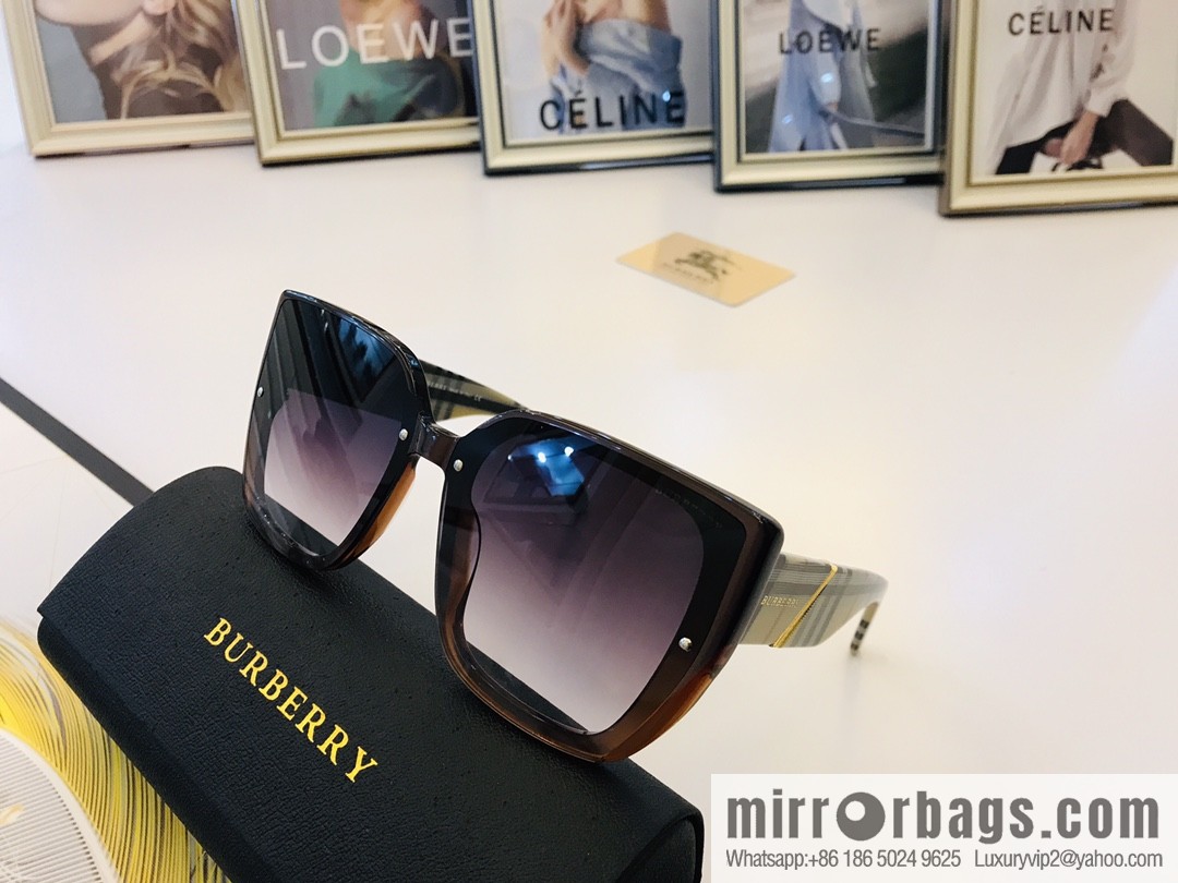 Burberry burberry 2023 new large square sunglasses