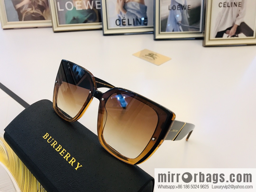 Burberry burberry 2023 new large square sunglasses